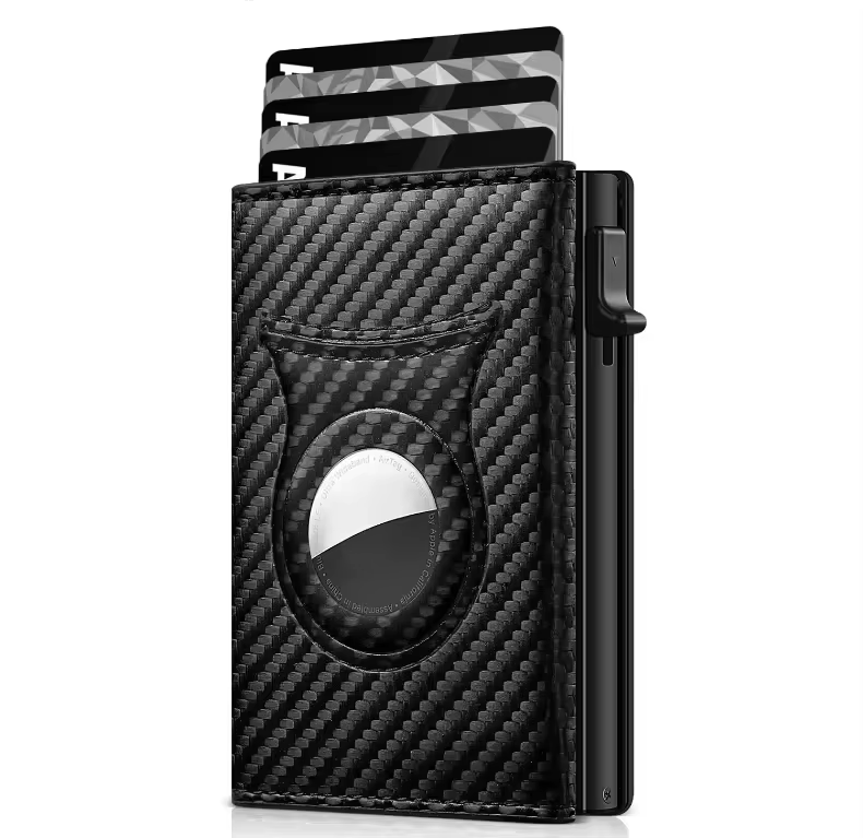 Billetera Tarjetero Montmour Flat Carbon